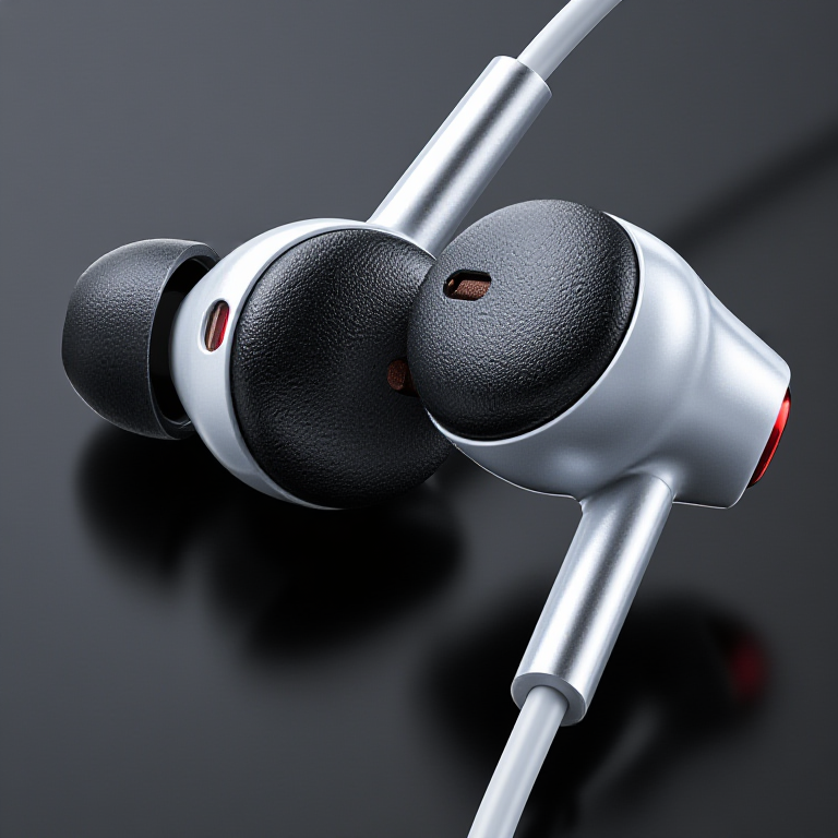 NovaArdenRidge Wired Earphones illustration for Core Features