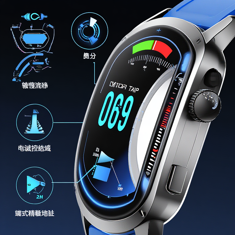 NovaArdenSpark Smart Watch illustration for Core Features