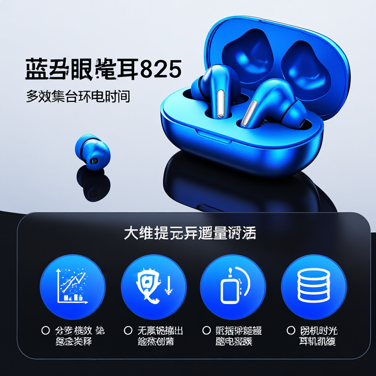 NovaArdenSpire Bluetooth Earphones illustration for Product Positioning