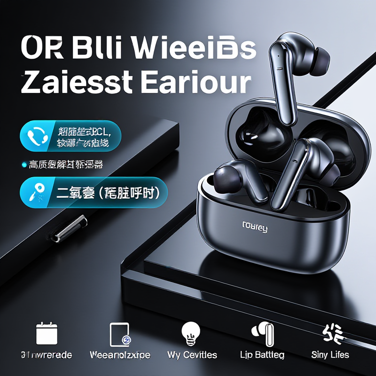 NovaArdenSpring Bluetooth Earphones illustration for Product Positioning