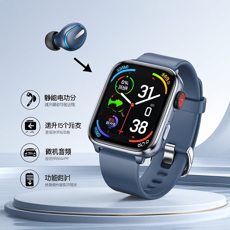 NovaArdenStone Bluetooth Earphones illustration for Product Positioning