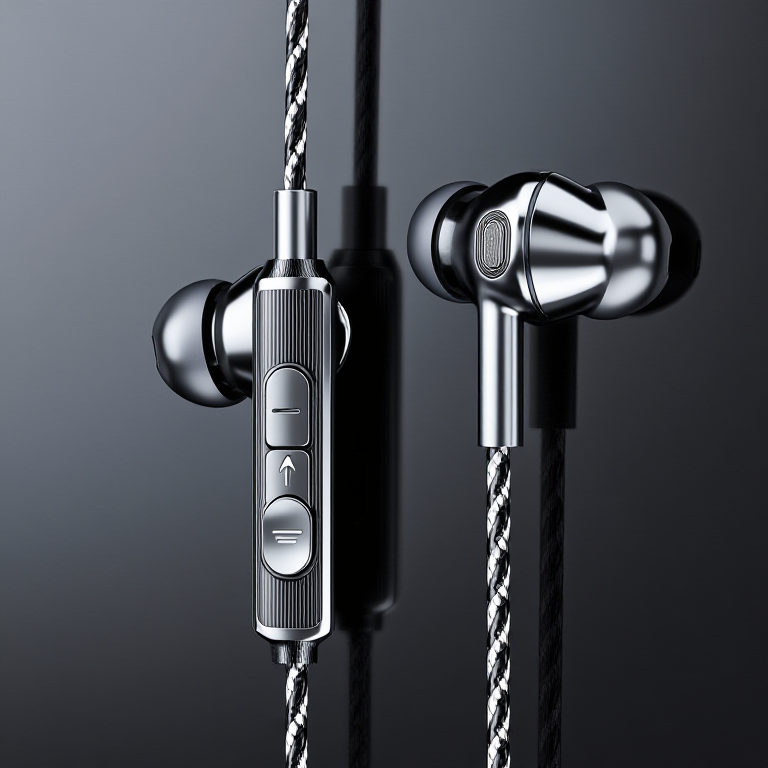 NovaArdenStream Wired Earphones illustration for Core Features