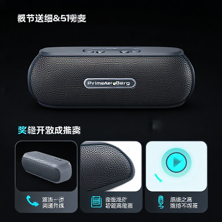 PrimeAeroBerg portable speaker review and buying guide theme image