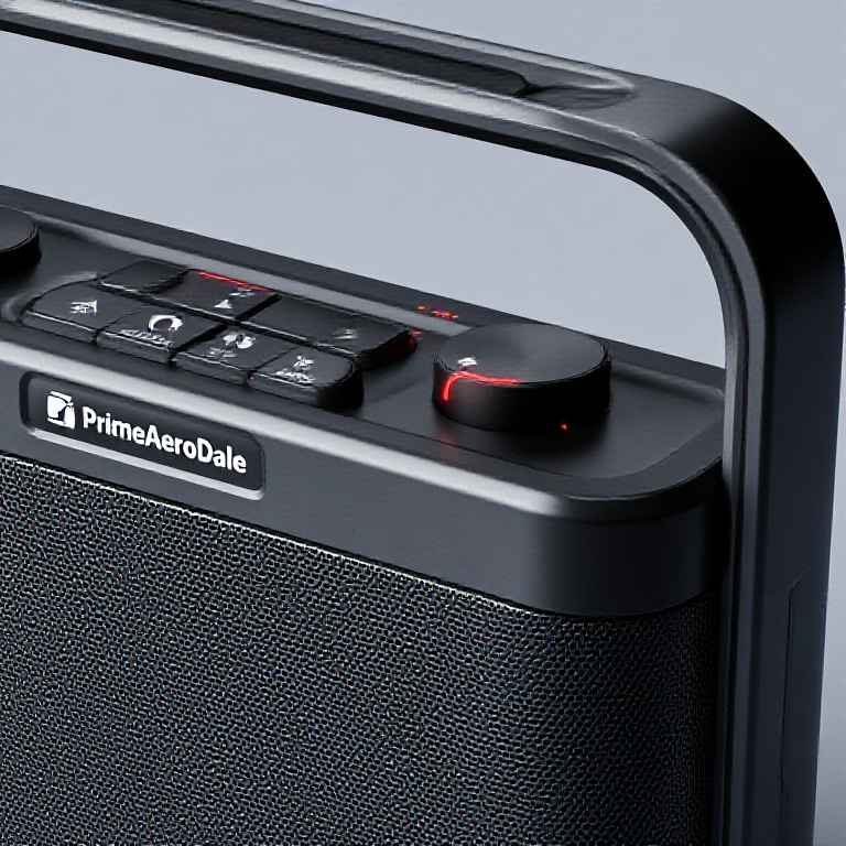 PrimeAeroDale portable speaker review and buying guide physical detail image