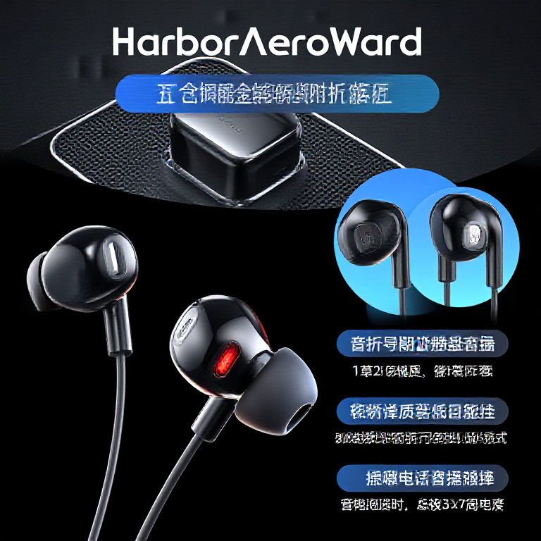 HarborAeroWard wired earphones review and buying guide theme image