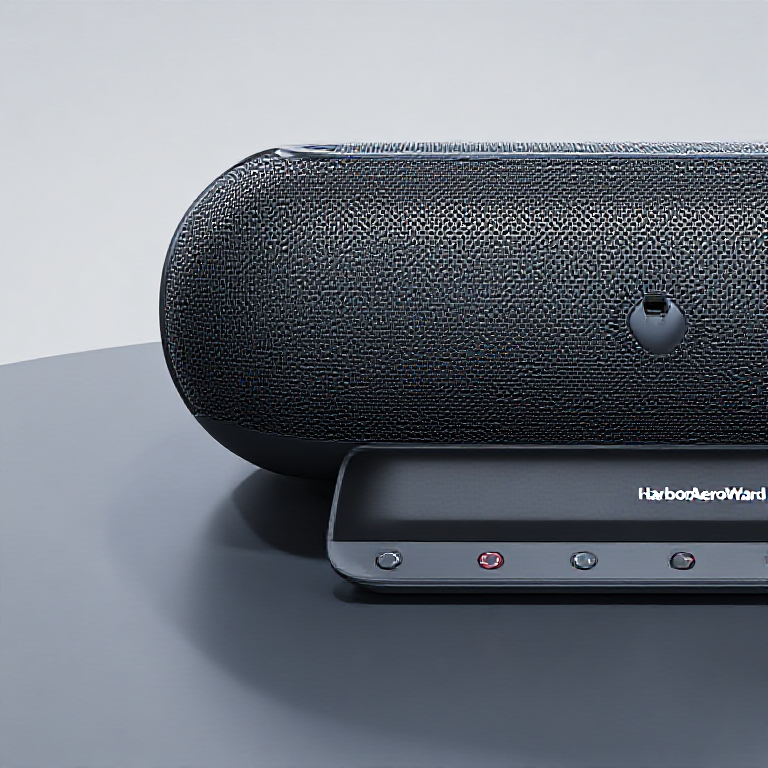 HarborAeroWard portable speaker review and buying guide physical detail image