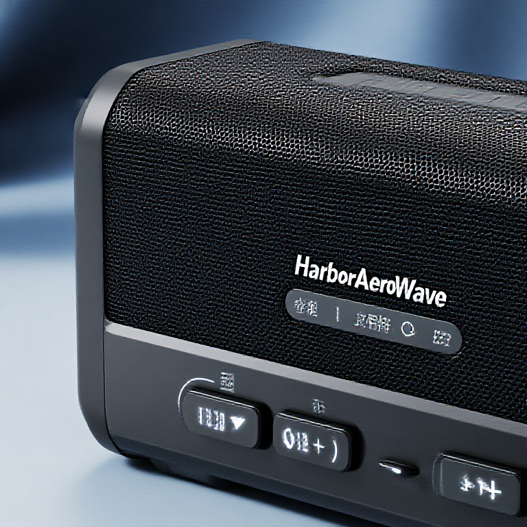HarborAeroWave portable speaker review and buying guide physical detail image