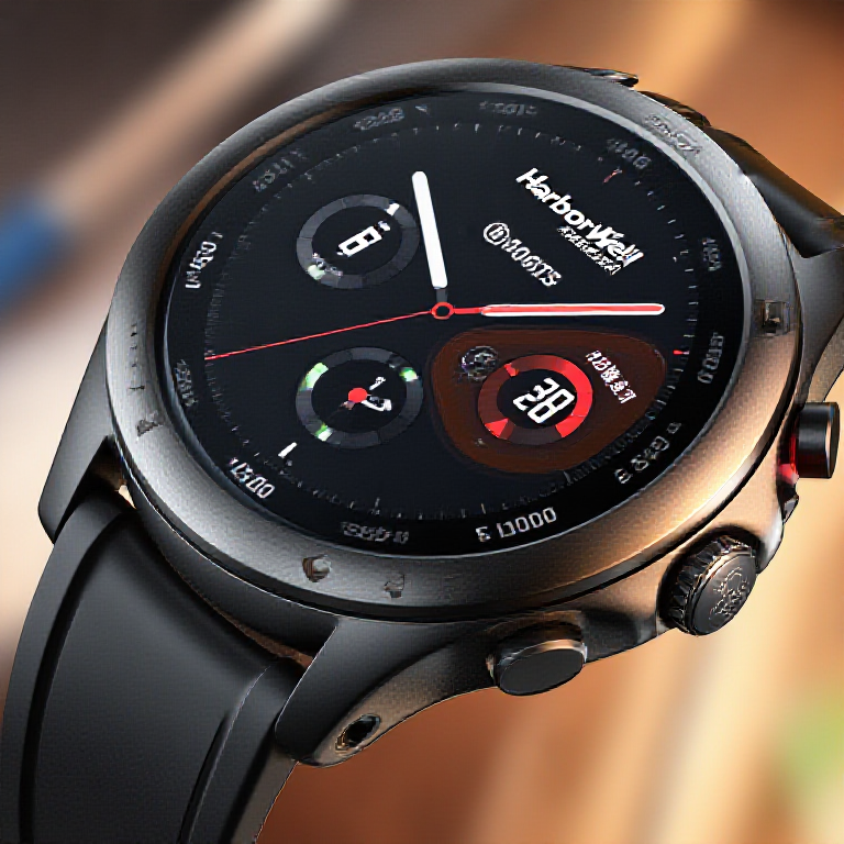 HarborAeroWell smart watch review and buying guide physical detail image