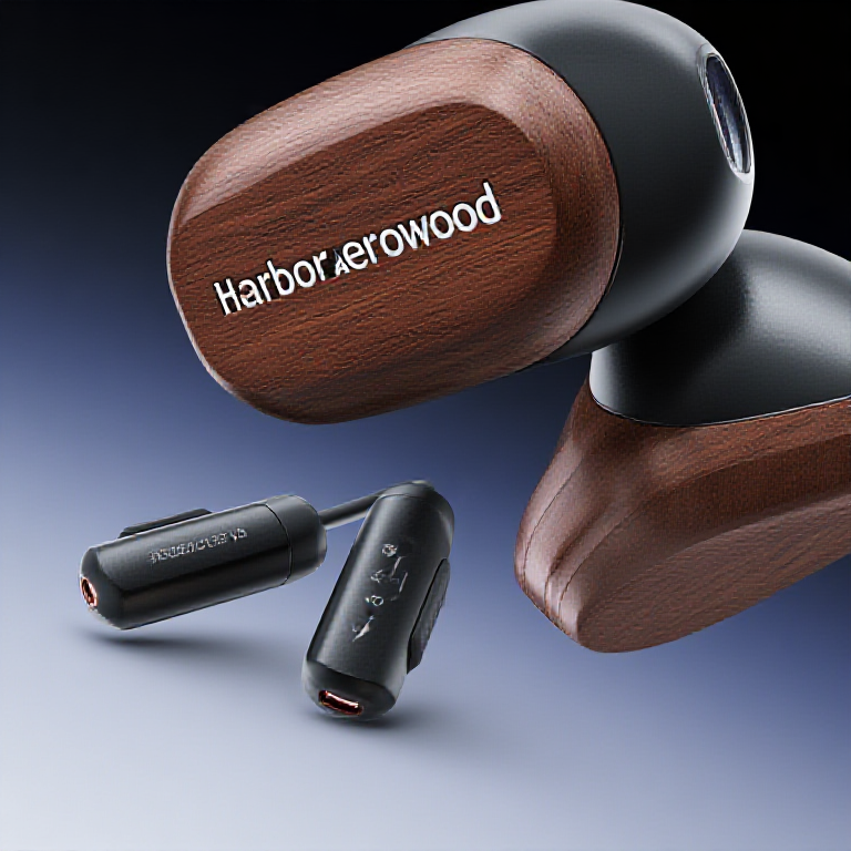 HarborAeroWood bluetooth earphones review and buying guide physical detail image