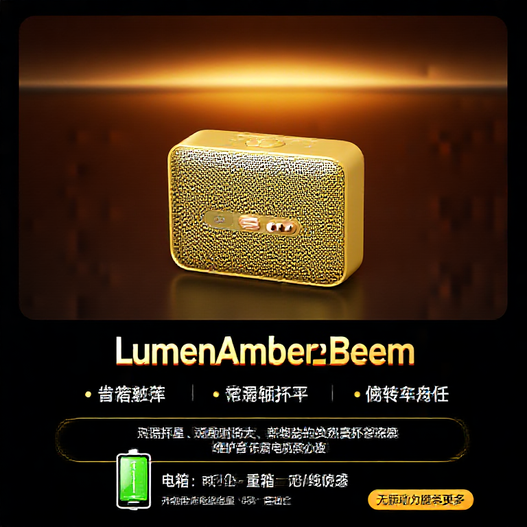 LumenAmberBeam portable speaker review and buying guide supporting scene image 1