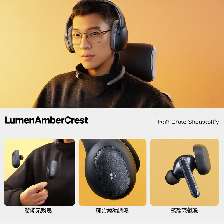 LumenAmberCrest bluetooth earphones review and buying guide supporting scene image 1