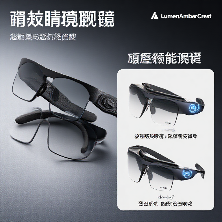 LumenAmberCrest smart glasses review and buying guide supporting scene image 1