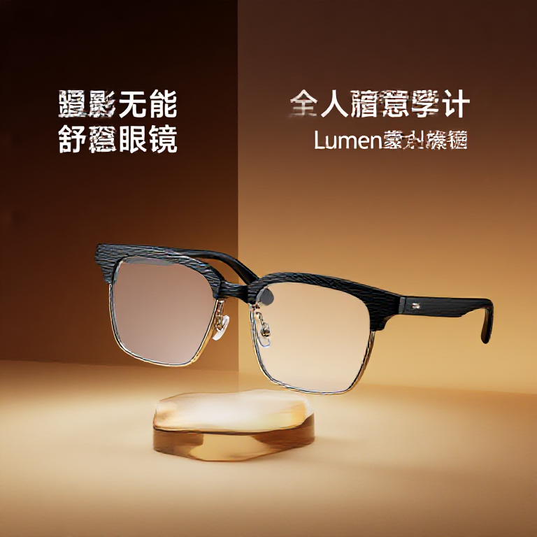 LumenAmberFall smart glasses review and buying guide supporting scene image 1