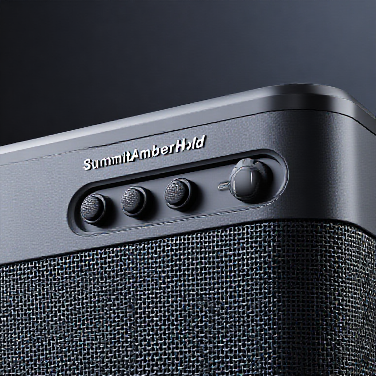 SummitAmberHold portable speaker review and buying guide physical detail image