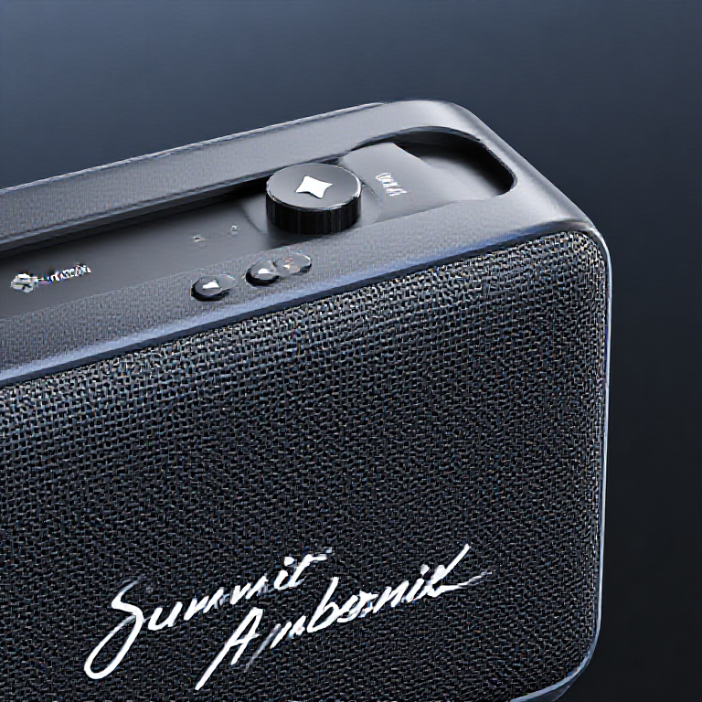 SummitAmberLink portable speaker review and buying guide physical detail image