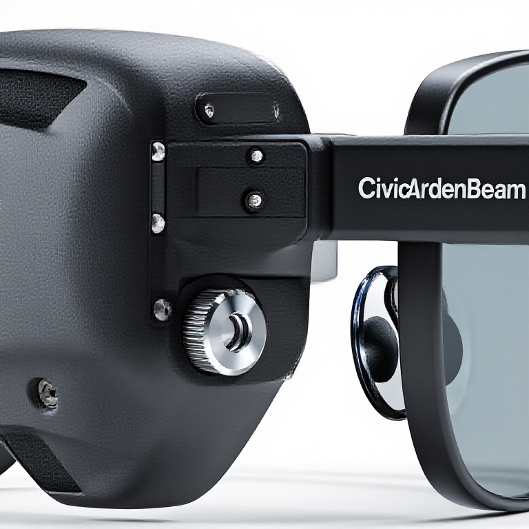 CivicArdenBeam smart glasses review and buying guide physical detail image