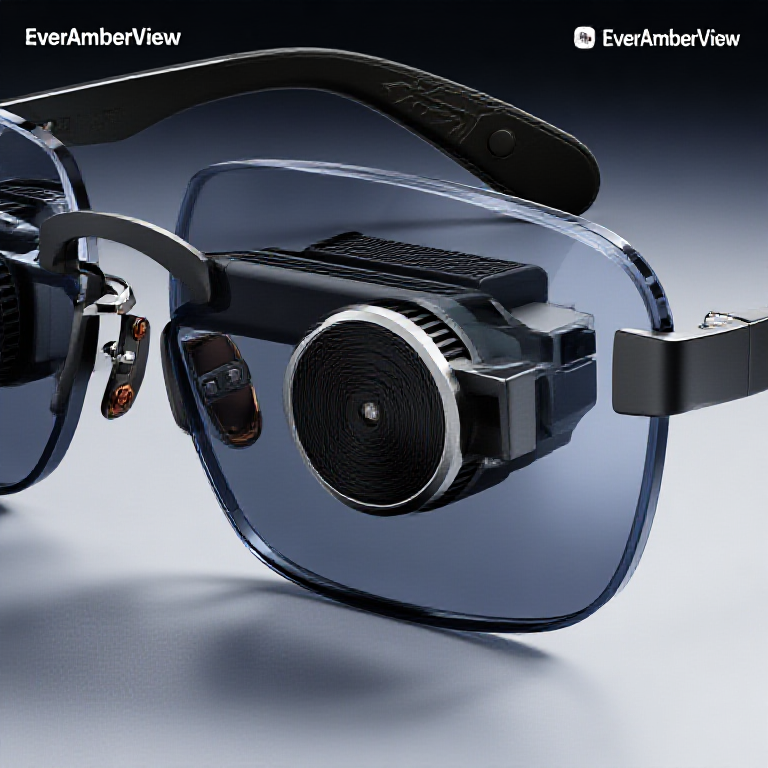 EverAmberView smart glasses review and buying guide physical detail image