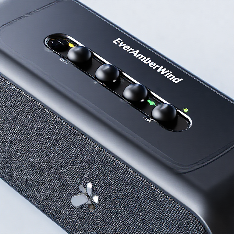 EverAmberWind portable speaker review and buying guide physical detail image