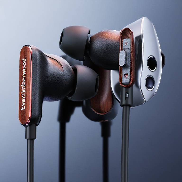 EverAmberWood bluetooth earphones review and buying guide physical detail image