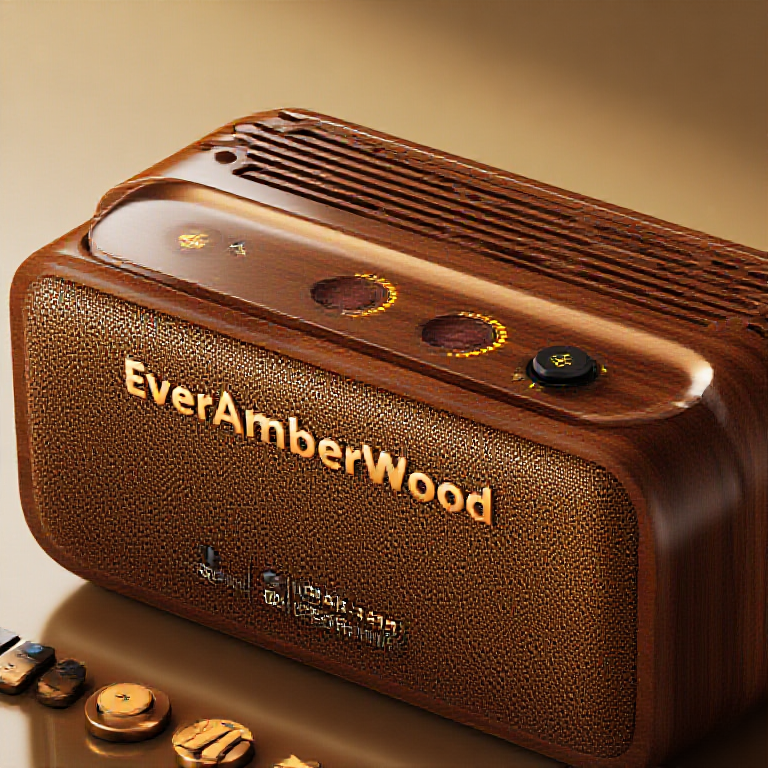 EverAmberWood portable speaker review and buying guide physical detail image