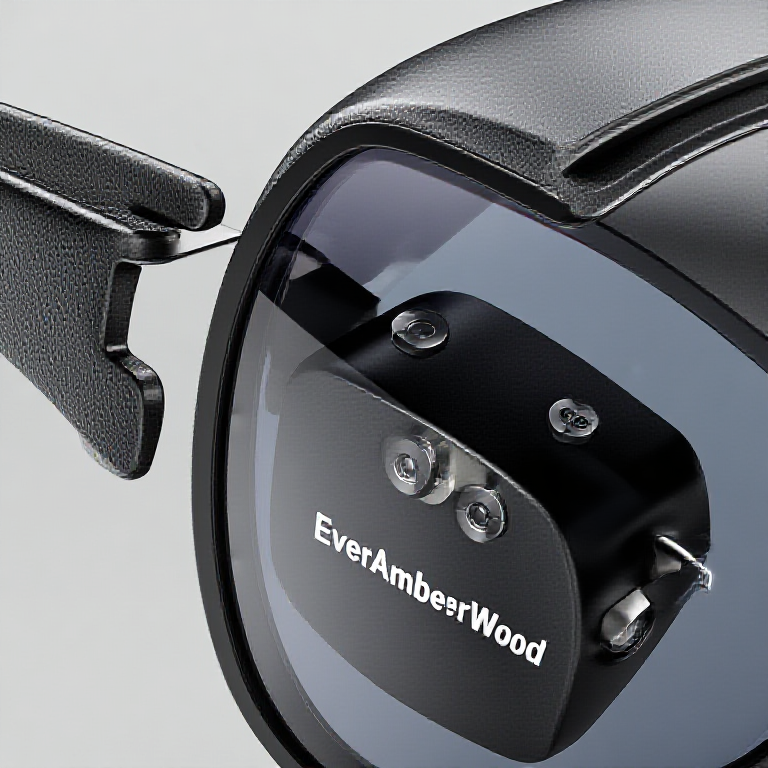 EverAmberWood smart glasses review and buying guide physical detail image