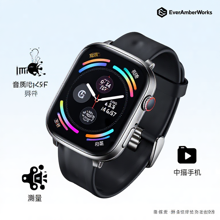 EverAmberWorks smart watch review and buying guide theme image