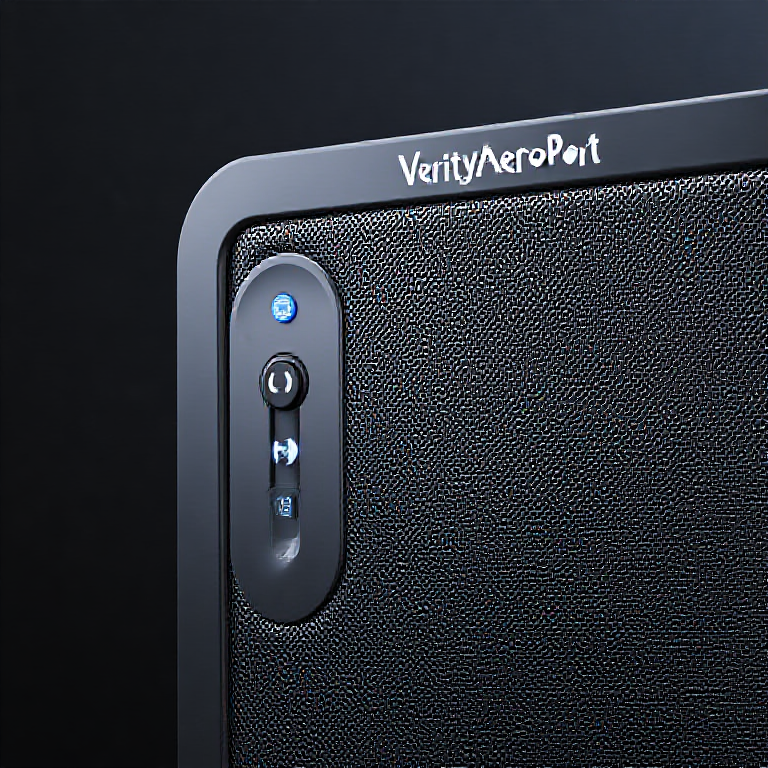 VerityAeroPort portable speaker review and buying guide physical detail image