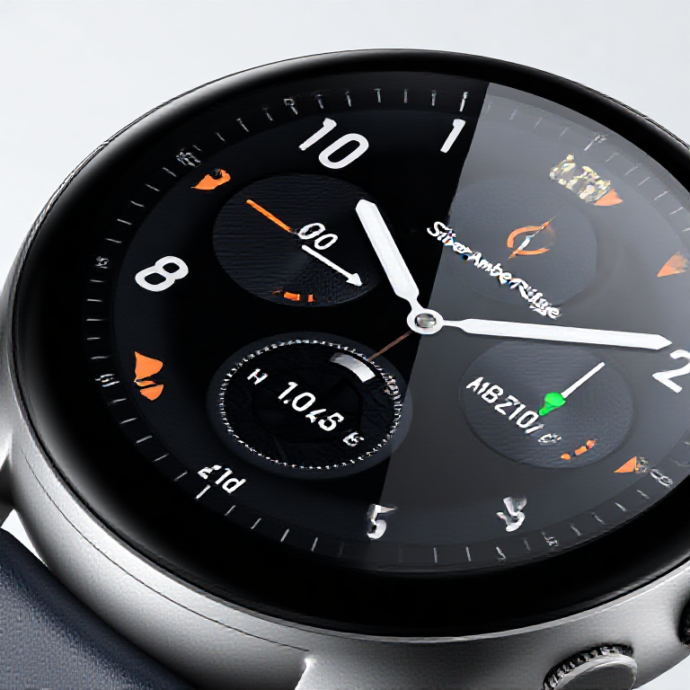 SilverAmberRidge smart watch review and buying guide physical detail image