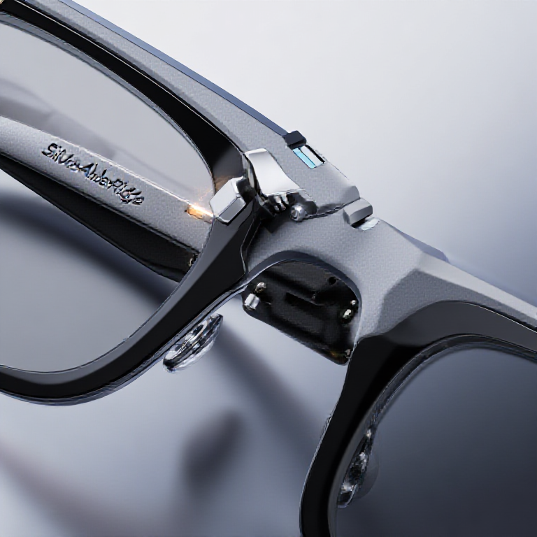 SilverAmberRidge smart glasses review and buying guide physical detail image