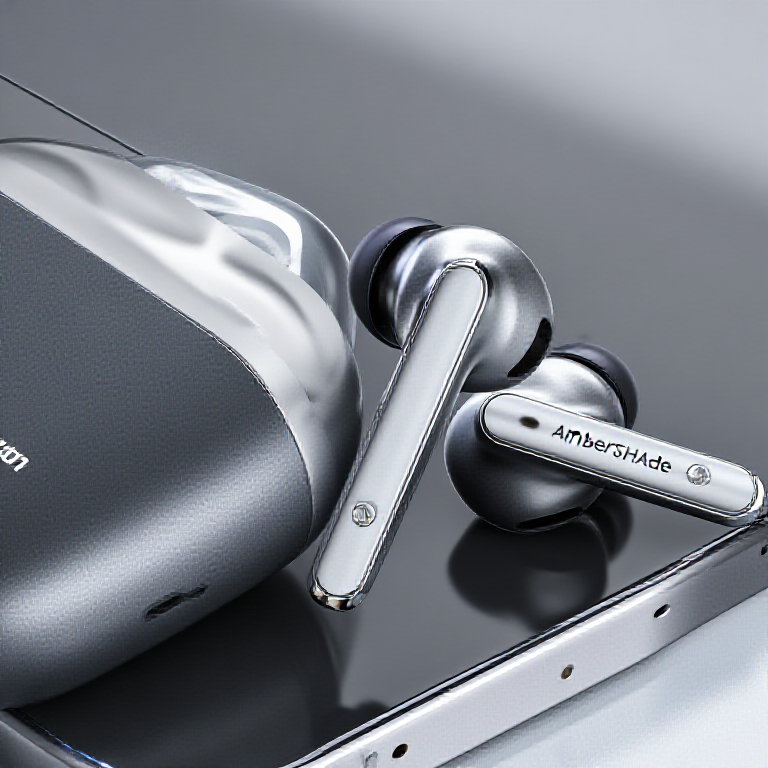 SilverAmberShade bluetooth earphones review and buying guide physical detail image