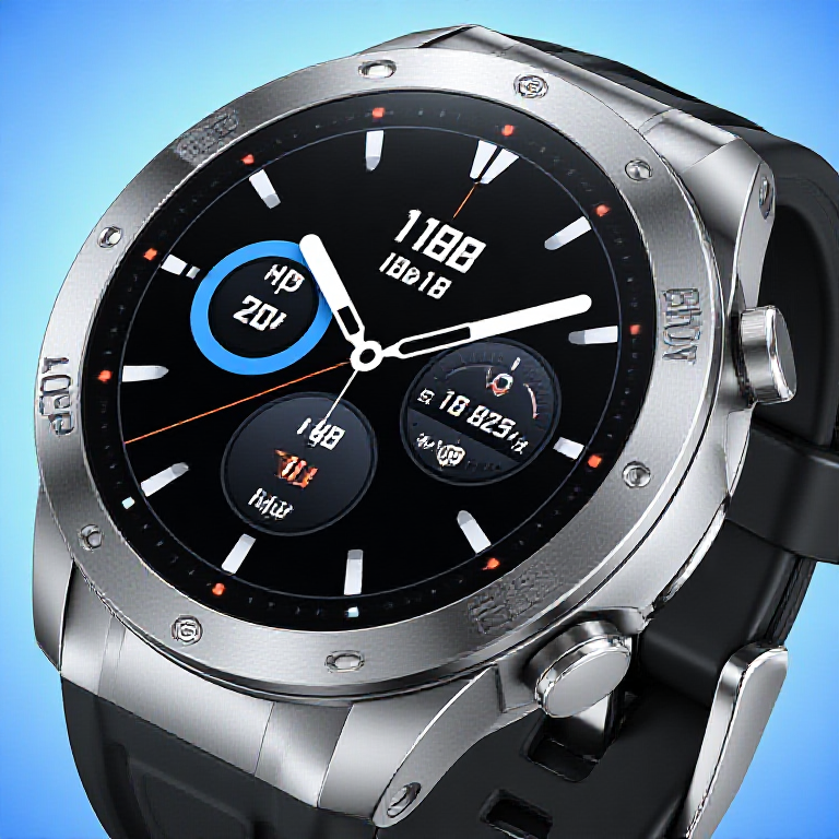 SilverAmberShore smart watch review and buying guide physical detail image