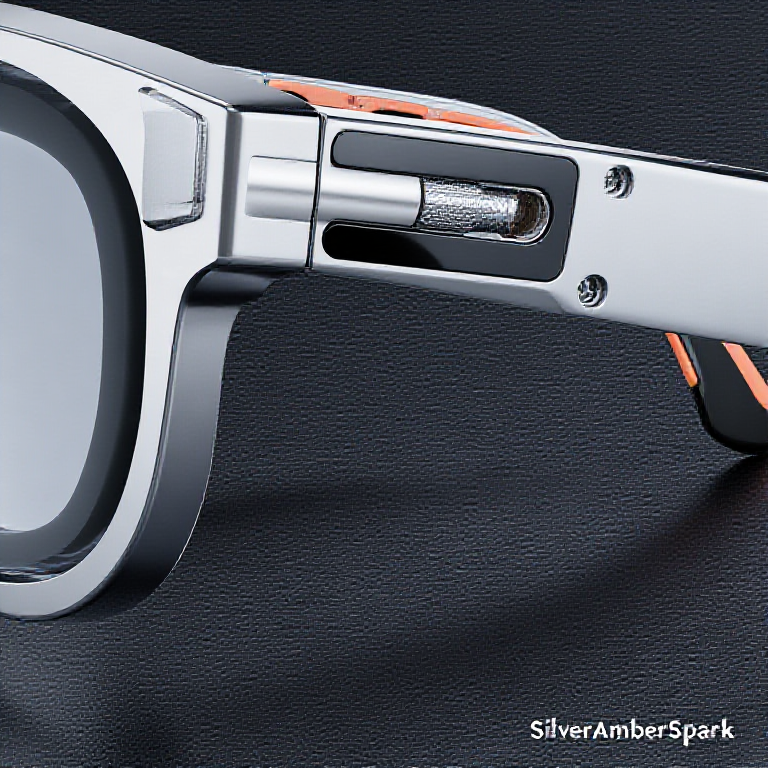 SilverAmberSpark smart glasses review and buying guide physical detail image