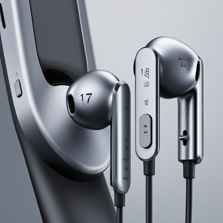 SilverAmberSpring bluetooth earphones review and buying guide physical detail image